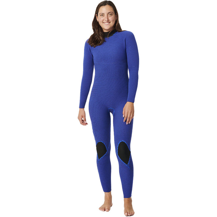 2024 Rip Curl Womens E-Bomb 3/2mm Zip Free Wetsuit 14NWFS - Black / White